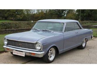 1965 chevrolet nova vert automatique, 3 vitesses conduite...