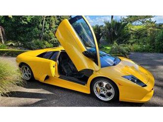 2002 lamborghini murcielago noir manuel, 6 vitesses condu...