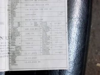 cadillac séville, 2003, 200'000 km - annonce 8274080