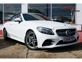 2018 mercedes-benz c class c200 amg line 2dr 9g-tronic convertible petrol automatic