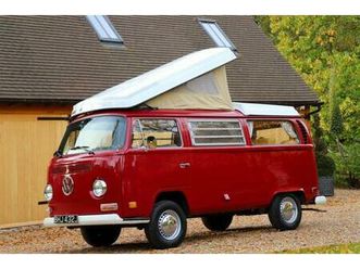 1971 volkswagen transporter bay window westfalia campmobile camper van. one of the best original ...