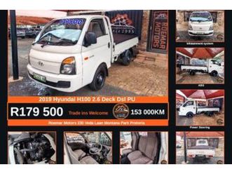 2019 hyundai h100 bakkie 2.6d dropside