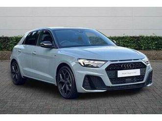 2025 audi a1 30 tfsi black edition 5dr s tronic hatchback petrol automatic