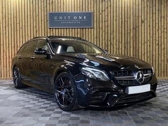2019 mercedes-benz e class e63 v8 biturbo amg s estate petrol manual