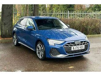 2025 audi a3 1.5 tfsi e 204 s line 5dr s tronic hatchback hybrid automatic