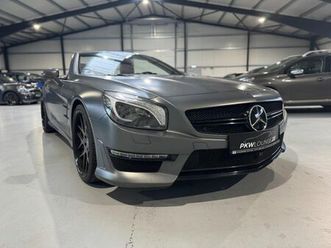 mercedes-benz sl 63 amg 5.5 v8 kat grau matt ab werk