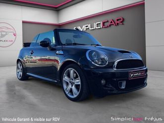 mini cabriolet r57 184 ch cooper s pack red hot chili a radar ar garantie 12 mois