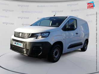 peugeot partner m 650kg bluehdi 100ch ss cabine multiflex 3 places pack asphalt connect d'occasion - hess automobile