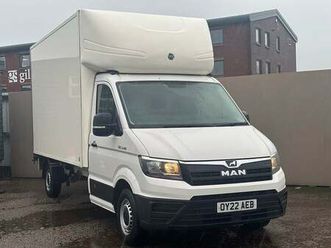 2022 man tge 140 chassis cab chassis cab diesel manual