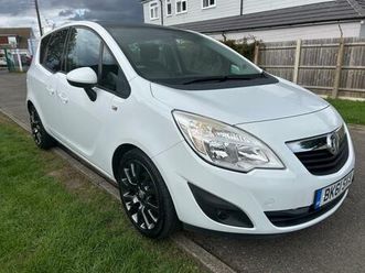 2011 vauxhall meriva 1.4 16v exclusiv limited edition mpv 5dr petrol manual