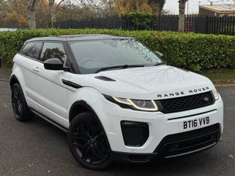 2016 land rover range rover evoque 2.0 td4 hse dynamic coupe 3dr diesel auto 4wd euro 6 (start/stop) (18...