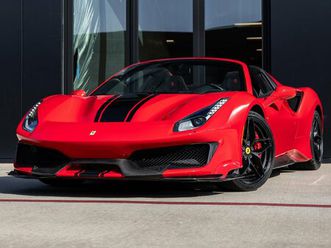 used 2019 ferrari 488 pista spider houston tx 77090