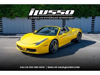 used 2012 ferrari 458 spider costa mesa ca 92626