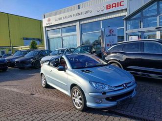 peugeot 206 cc platinum*tüv 08.2027*leder