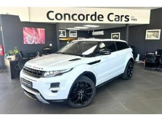 2012 land rover range rover evoque 2.0 si4 prestige coupe