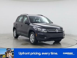 2016 volkswagen tiguan s
