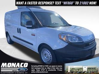 certified 2021 ram promaster city tradesman