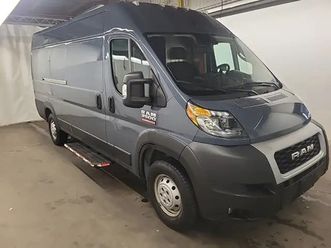 2022 ram promaster cargo van 3500 high roof extended crédit-bail