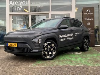 hyundai kona electric 65kwh premium demo long range/leder/hud/led/19