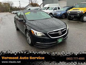 used 2017 buick lacrosse premium