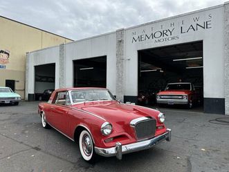 1962 studebaker gran turismo hawk