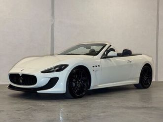 maserati grancabrio 4.7 v8 mc automatik*carbon*leder blau