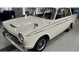 1967 ford cortina blanc manuel, 4 vitesses conduite à gau...