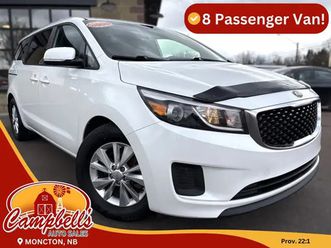 2018 kia sedona lx 8 passenger! heated seats!