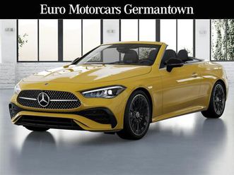 new 2026 mercedes-benz cle 300 4matic cabriolet
