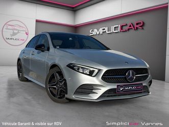 mercedes classe a berline 200 7g-dct amg line, berline, carplay, gps, régulateur/limiteur, caméra de recul, garantie...