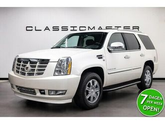 cadillac escalade - 6.2 v8 elegance btw auto, fiscale waarde € 12.000, - (€ 33.016, 53 ex b.t.w) dealer auto d