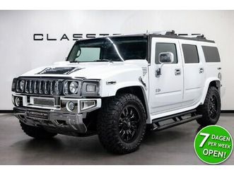 hummer h2 - 6.0 v8 luxury package btw auto, fiscale waarde € 12.000, - (€ 33.016, 53 ex b.t.w) dealer