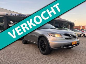 infiniti fx - 35, bose, leder, nieuwe apk, inruil mogelijk