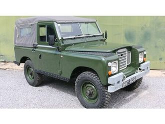 1978 land rover series 3 vert manuel, 4 vitesses conduite...
