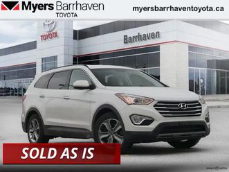 2014 hyundai santa fe xl - $192 b/w