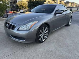 2009 infiniti g37 convertible
