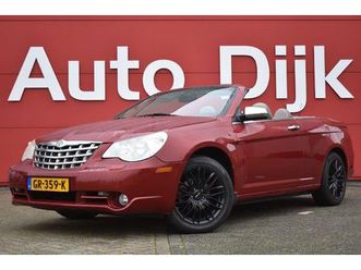 chrysler sebring cabrio - 2.7 limited business edition leder | navi | clima | cruise | lmv