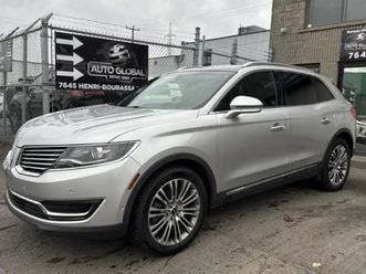 lincoln mkx reserve 2016