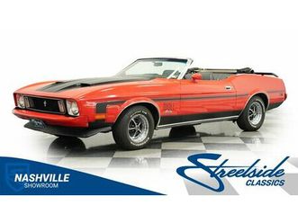 1973 ford mustang mach 1 convertible tribute