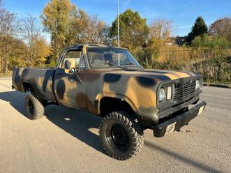 dodge ram w200 army truck allrad mit tüv und h. neu