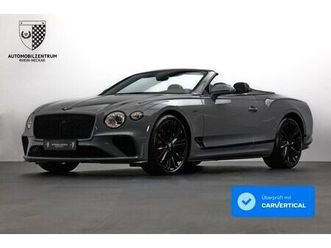 bentley continental gtc speed blackline/naim/garantie