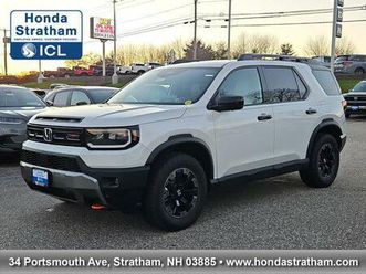 new 2026 honda passport awd trailsport elite