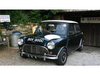 1965 austin mini vert foncé manuel, 4 vitesses conduite à...