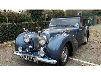 triumph roadster 1949 2000cc very impressive example a vendre