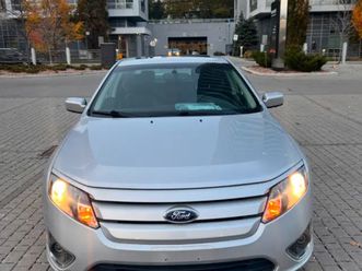 2012 ford fusion sel awd very low km 78k km original owner