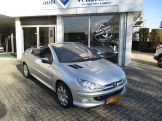 peugeot 206 1.6 16v cc 2004 grijs — peugeot — marktplaats