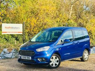 ford tourneo courier 1.0 ecoboost zetec mpv 5dr petrol manual euro 6 (100 ps)