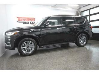 infiniti qx80 2024 luxe / toit / dvd