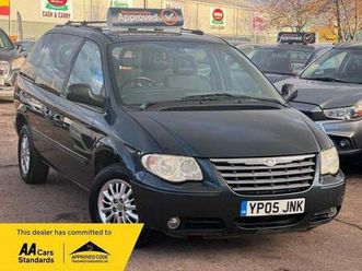 2005 chrysler voyager lx auto mpv diesel automatic
