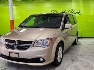 used 2016 dodge grand caravan crew heated seats, heated wheel auto start